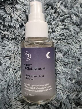 Night Facial Serum - Hyaluronic Acid & Retinol